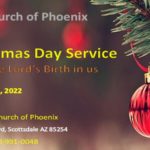 Christmas Day Service 11Am