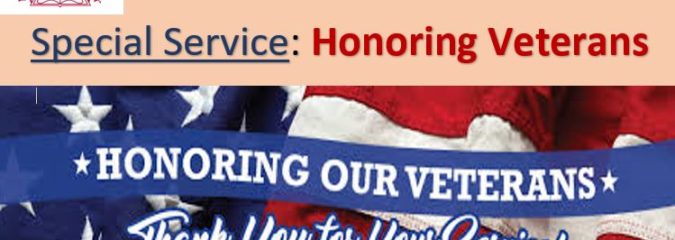 Special Service – Honoring Veterans