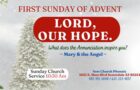 1st Sunday of Advent – Hope